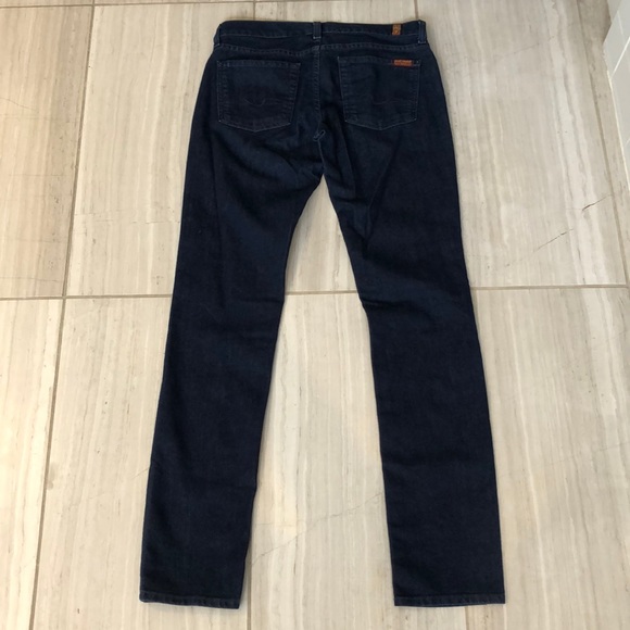 7 for all mankind dark wash Roxanne - Picture 7 of 7